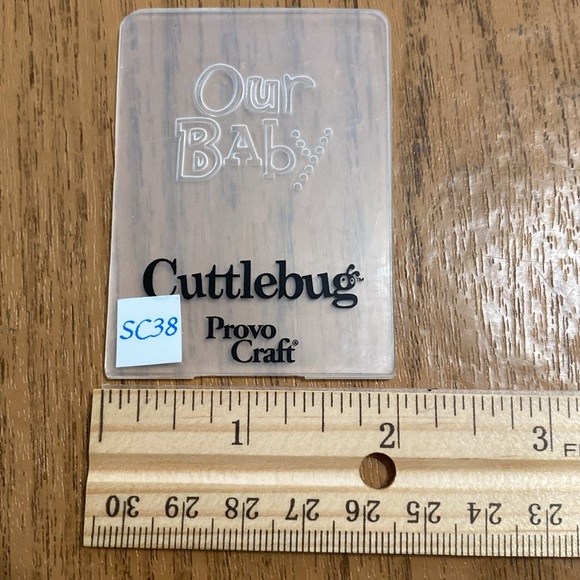 Cuttlebug Mini Embossing Folders-Baby theme - Picture 8 of 8